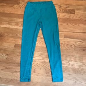 Teal lularoe legging